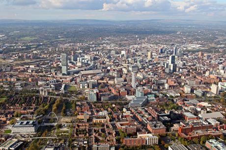 Manchester skyline