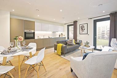 Show flat, Wembley Park